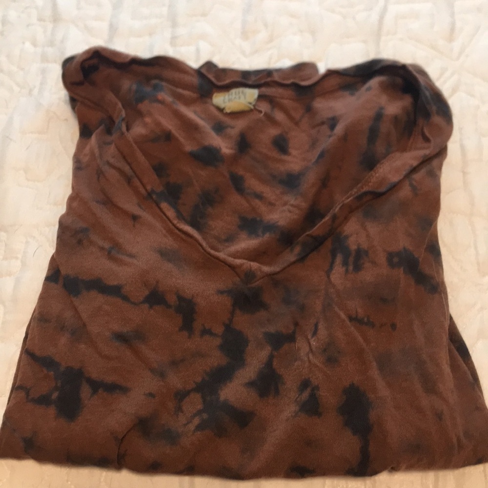 A bleached t shirt
